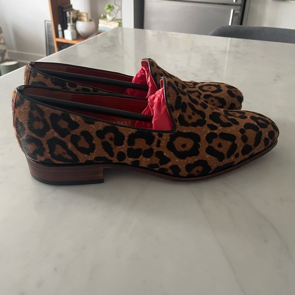 Carmina WOMEN SLIPPERS 1663 HILLS leopard pony calf flats - Picture 5 of 8